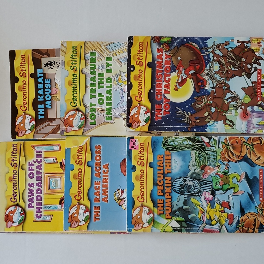 Geronimo Stilton - 6 Titles